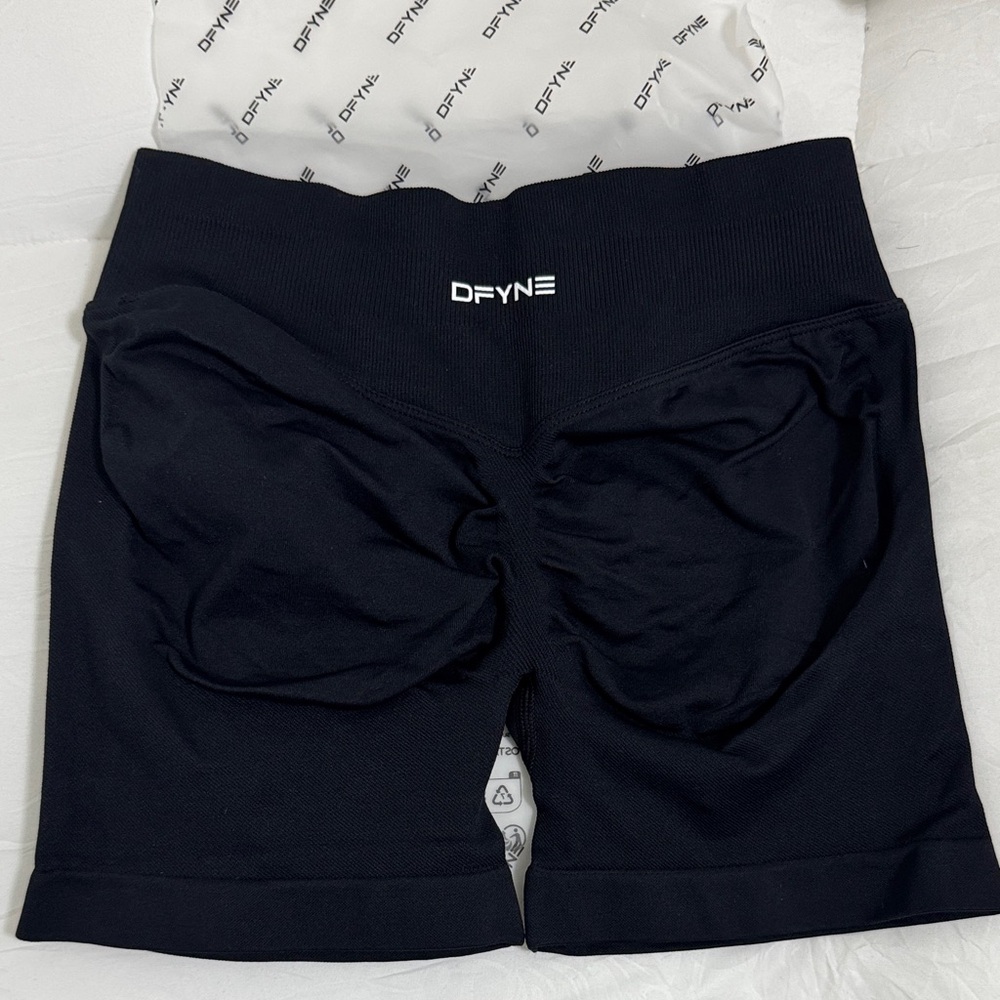 Black DFYNE shorts
